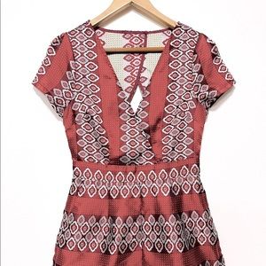 Cute red goddess style jumpsuit